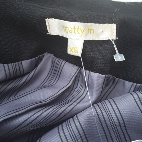 NWT MATTY m formal type  Blazer sz XS - Picture 4 of 5